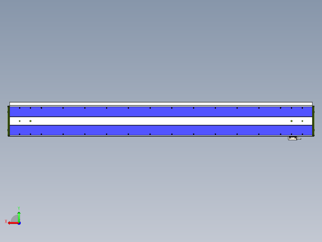 威洛博LC系列3d模型模组LC14S2Y-S1150后视图
