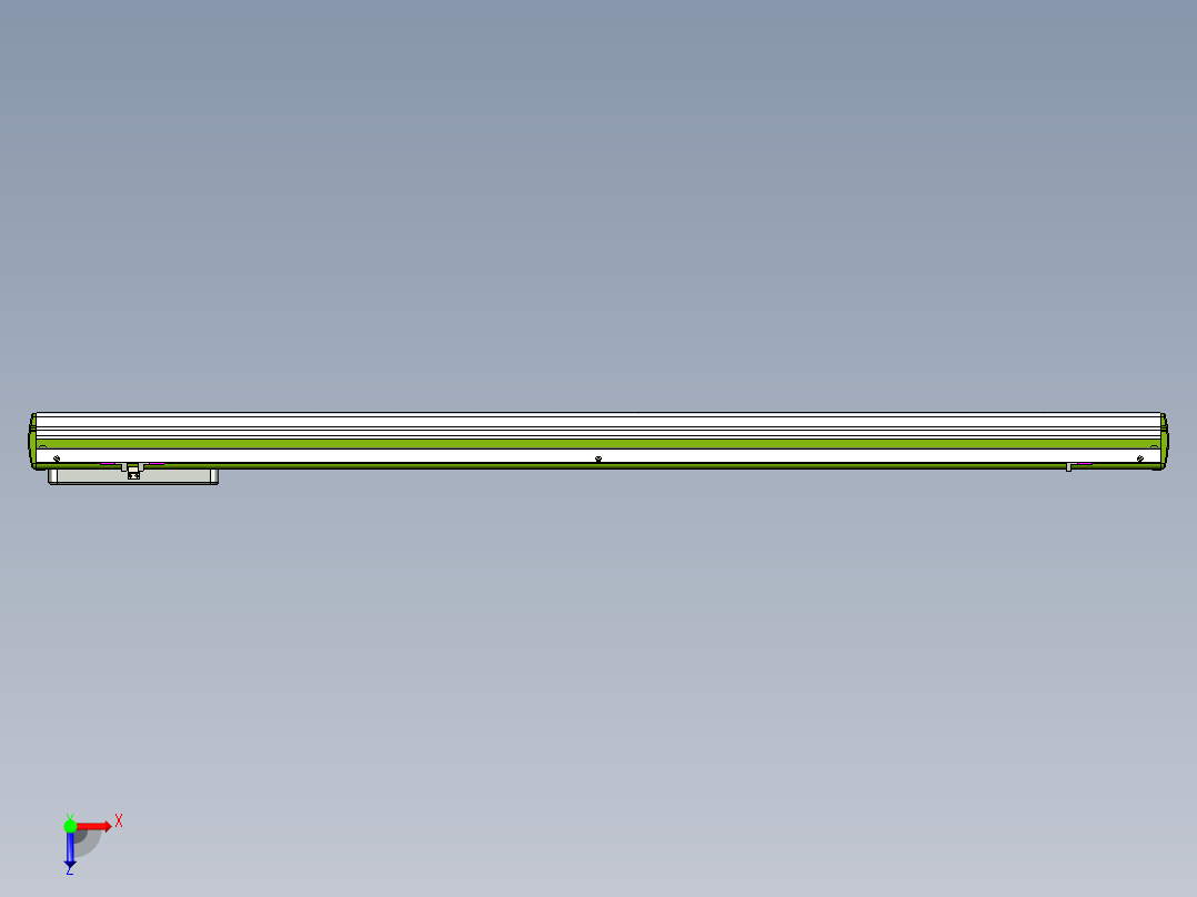 威洛博LC系列3d模型模组LC14S2Y-S1150俯视图