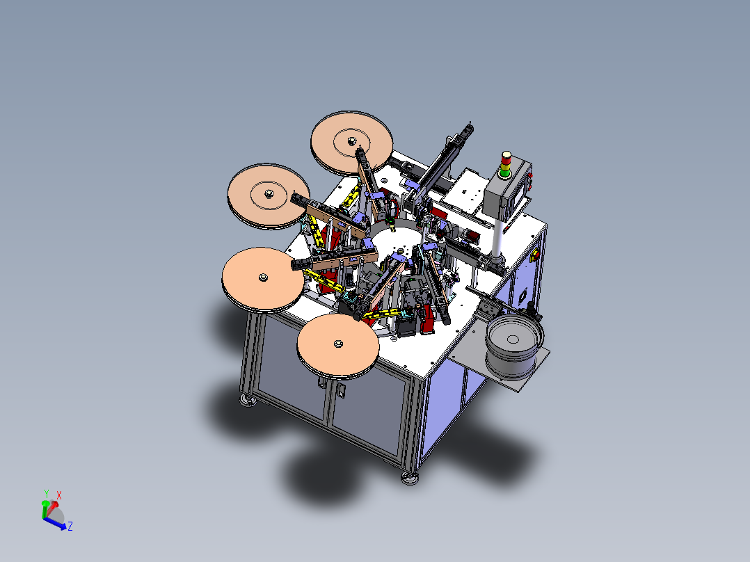 弹性触角自动组装设备（含DFM,BOM）sw17可编辑