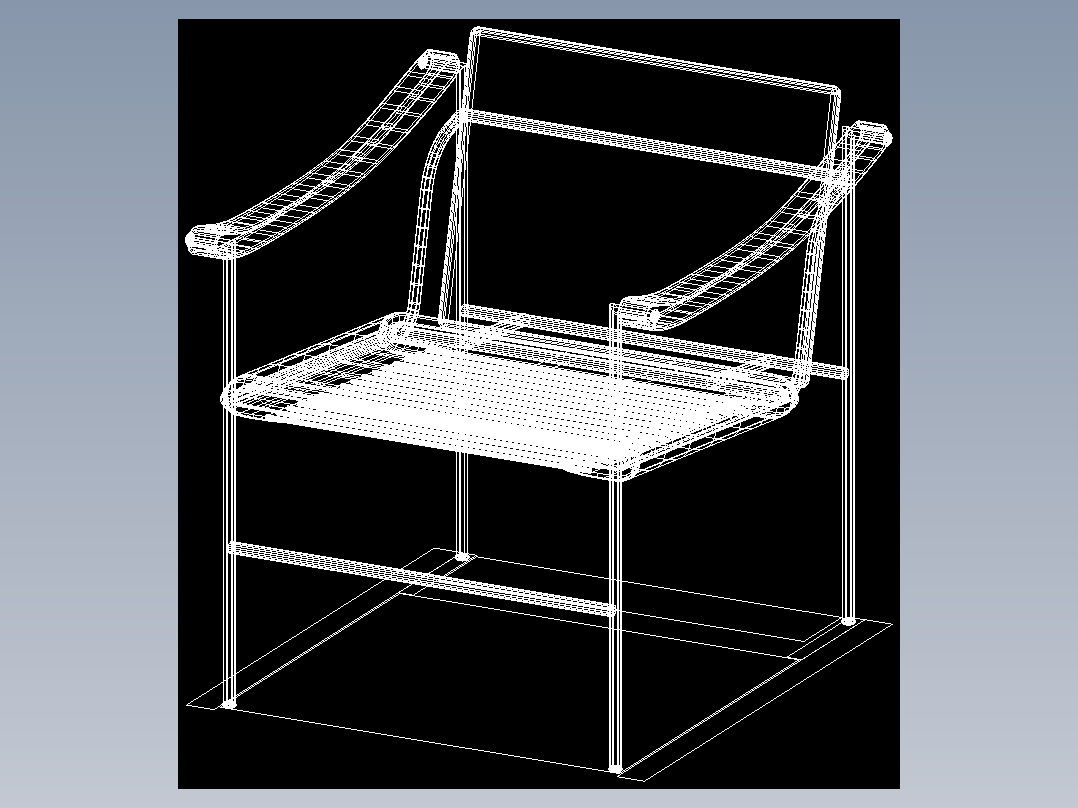 室内家具和灯具等的模型十四-K-C09