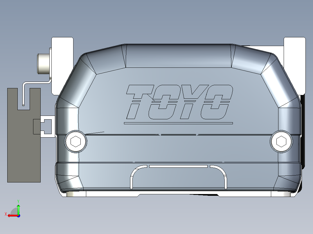 Toyo东佑达直线模组-ETH10-550-BC-200W后视图