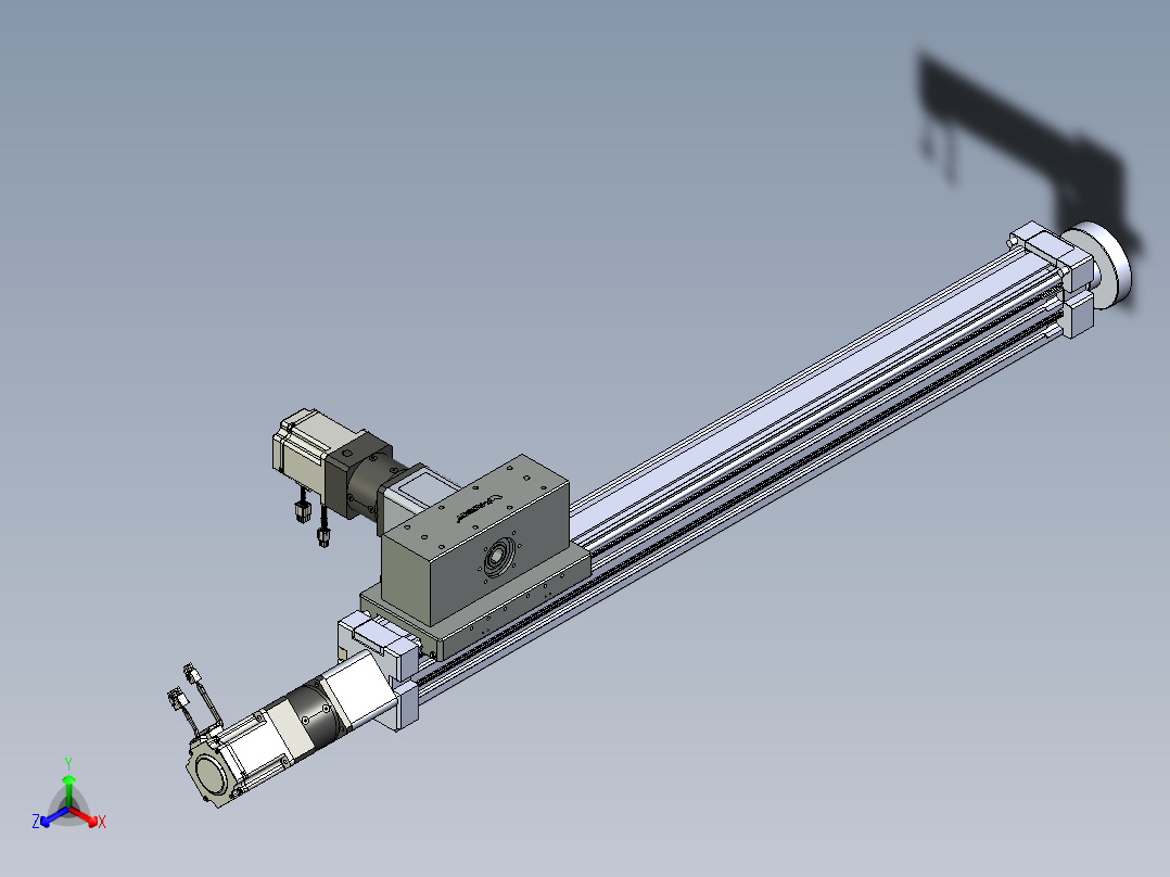 威洛博直线电机模组EB8ZR-L200-S840-RZP75B5K-ZP755K-MS3
