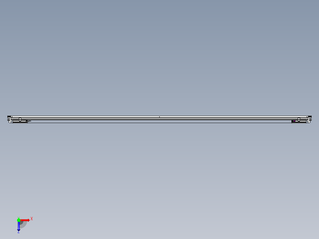 威洛博VL系列直线电机模组-2VL14S2-S2900俯视图