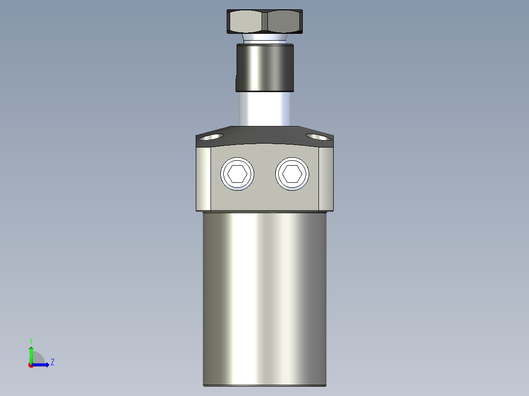 KOSMEKLHS0360-GL多系列多零件图纸模型左视图