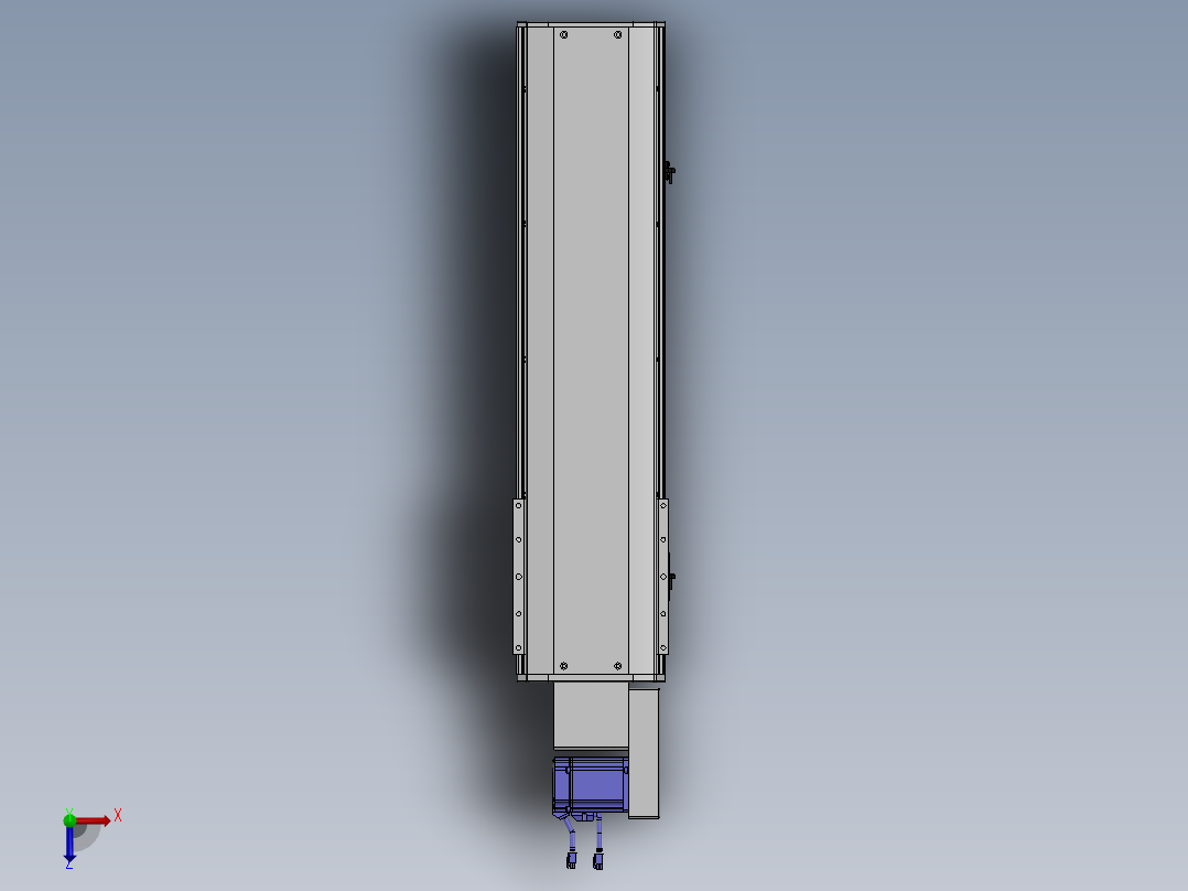 精密模组MT220-L150-600-R-M75-C4俯视图