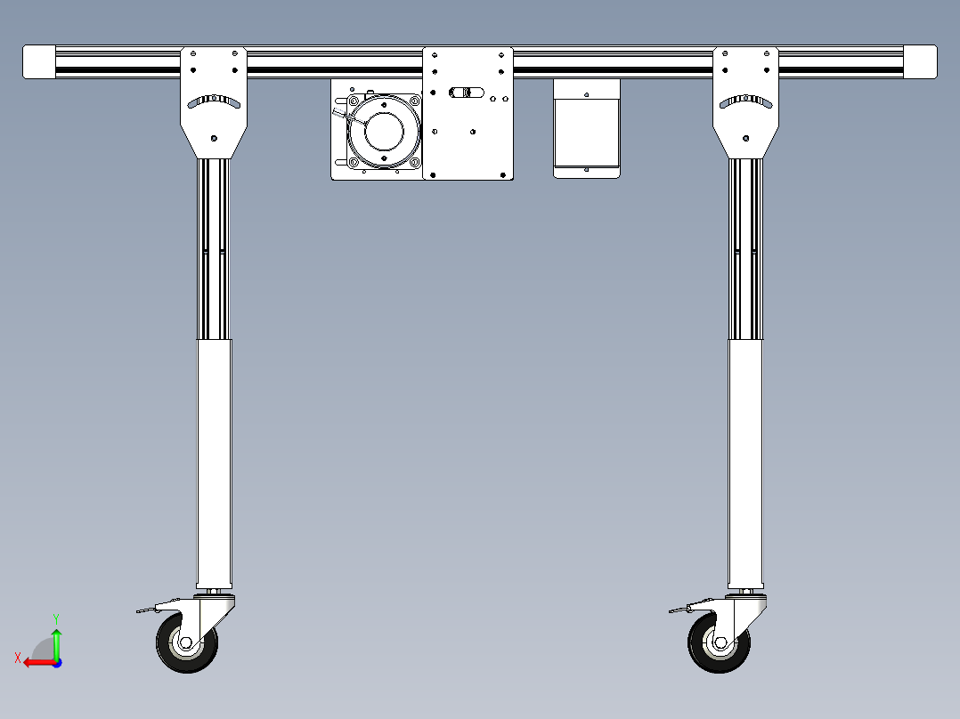 皮带输送机 (46)后视图