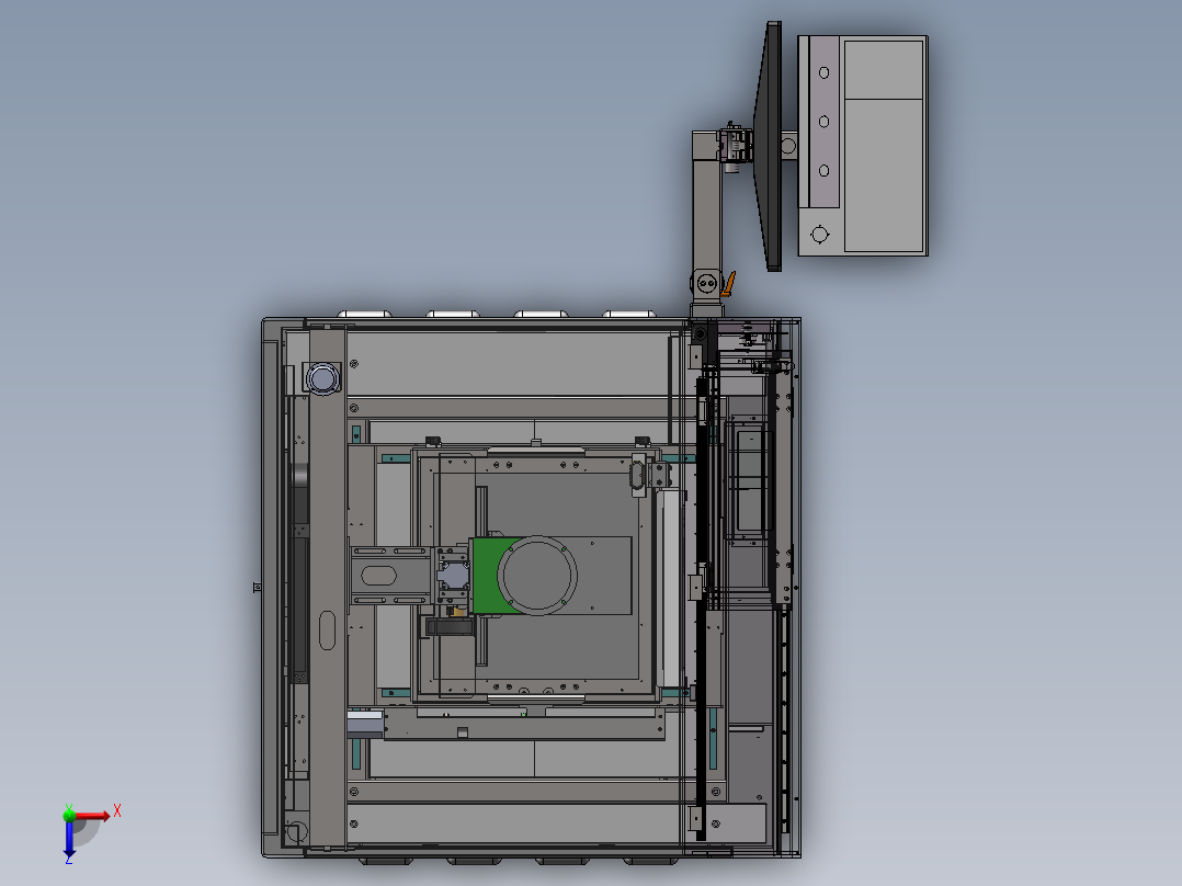 AX7900-O1D4俯视图