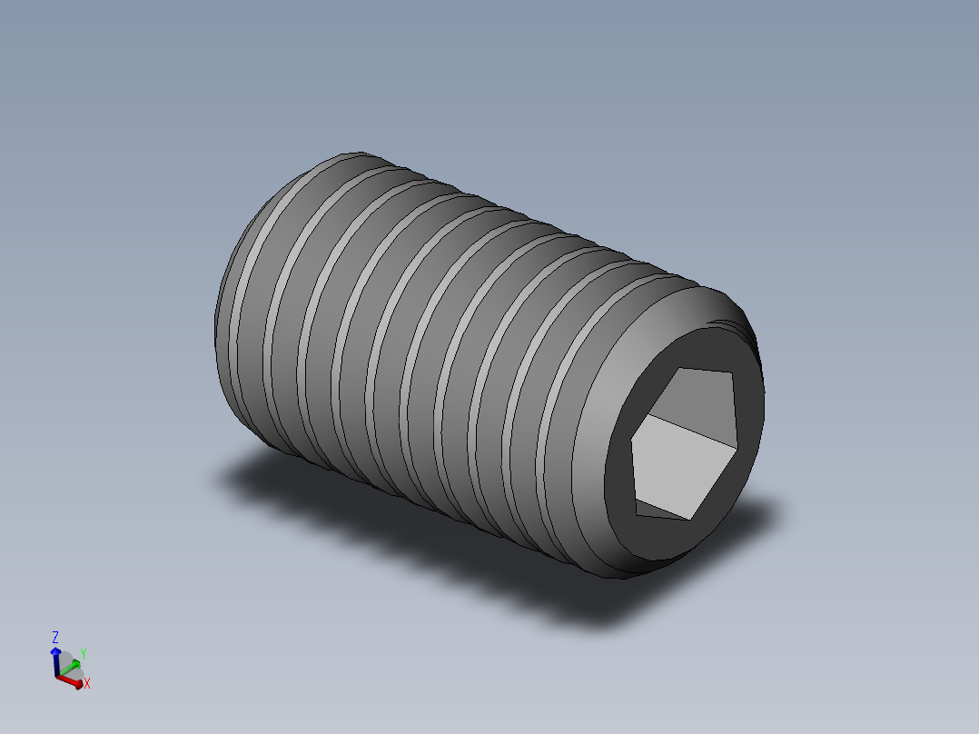 DIN 913-ISO 4026 固定螺钉-M12 L=20.SLDPRT