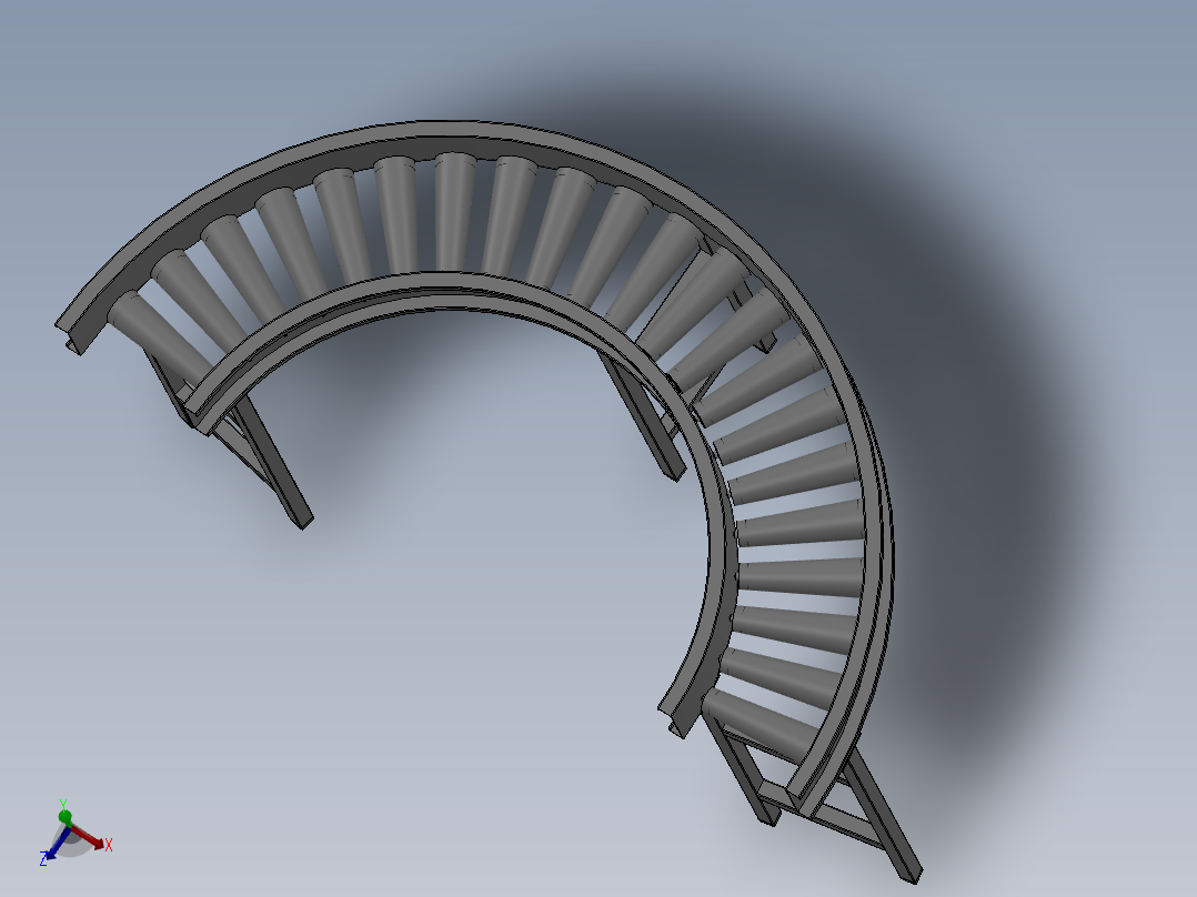 圆形滚筒<span style='color: red'>输送机</span>round-roller-conveyor-SW