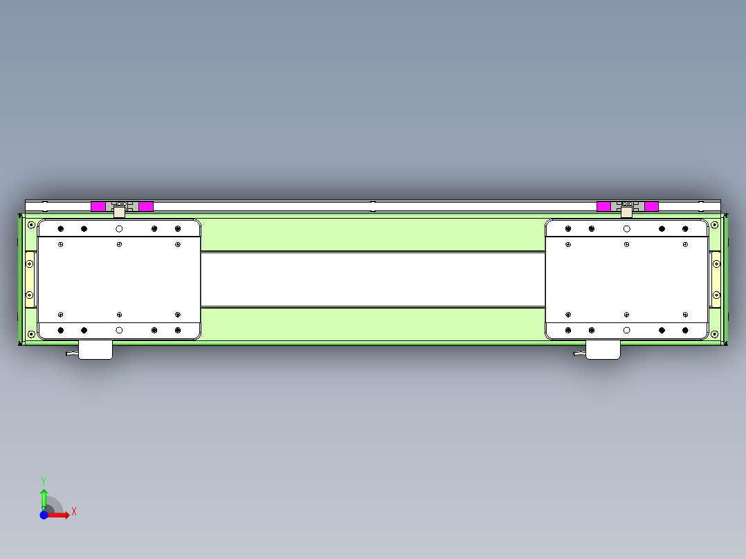威洛博LC系列3d模型模组2LC17E2Y-S400前视图