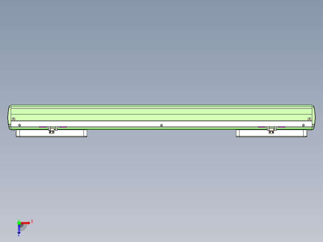 威洛博LC系列3d模型模组2LC17E2Y-S400俯视图