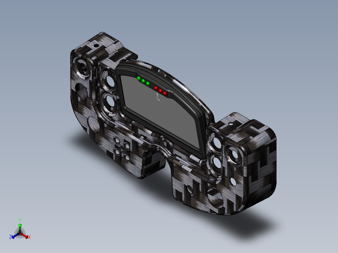 仪表盘正等轴测图