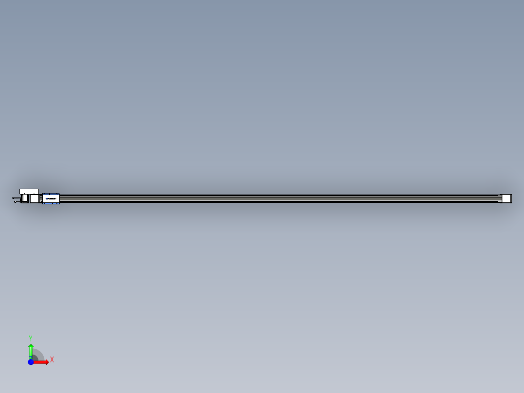 威洛博LB.GB同步带传动--欧规系列GB8-L96-S4700-BR-P75前视图