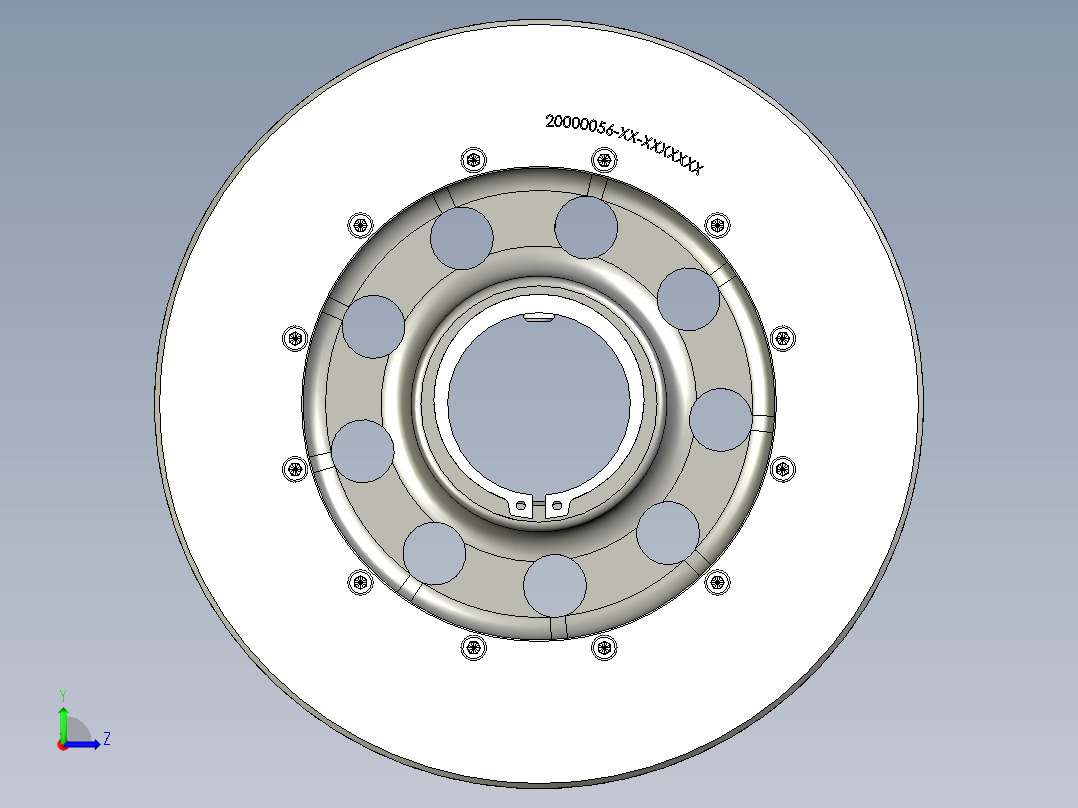 水泵机芯加工生产设备ug10左视图