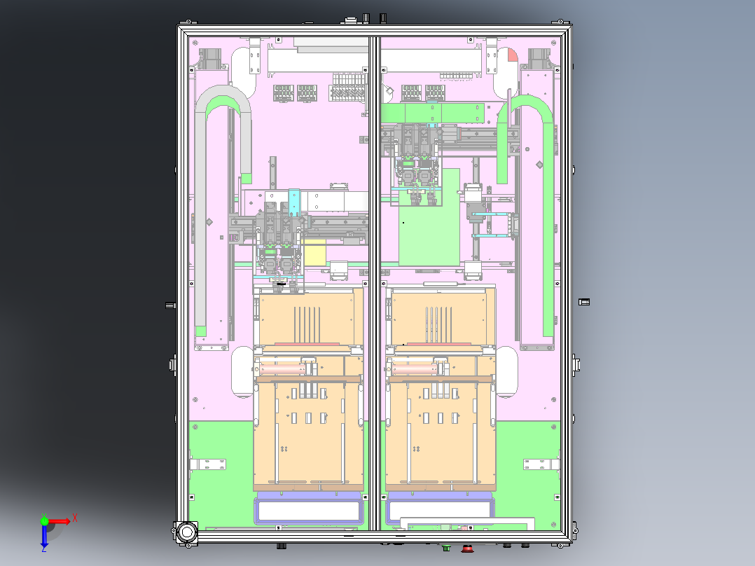 视觉贴泡棉sw20可编辑俯视图