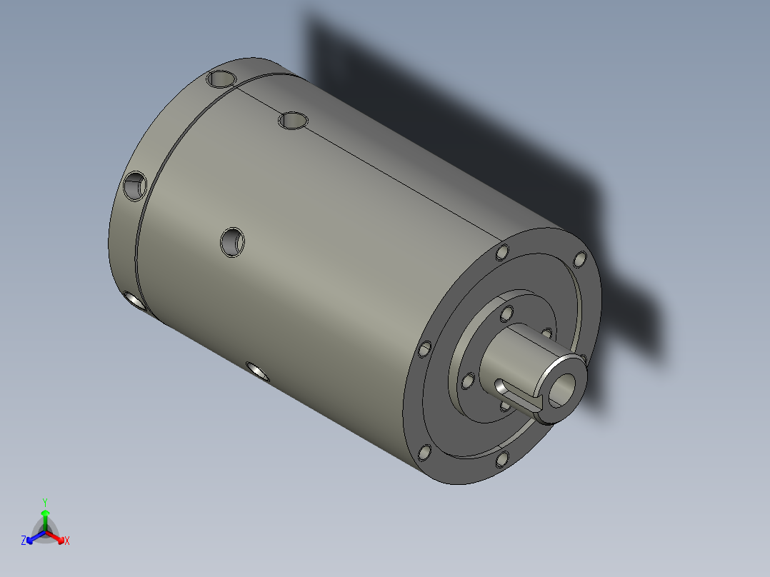 PROTEC旋转接头3D模型正等轴测图