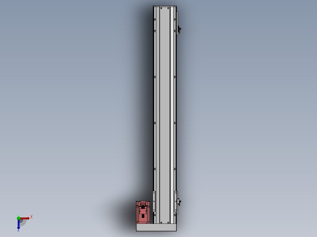 精密模组MY100-T10-750L-BR-P20B-C4-C俯视图