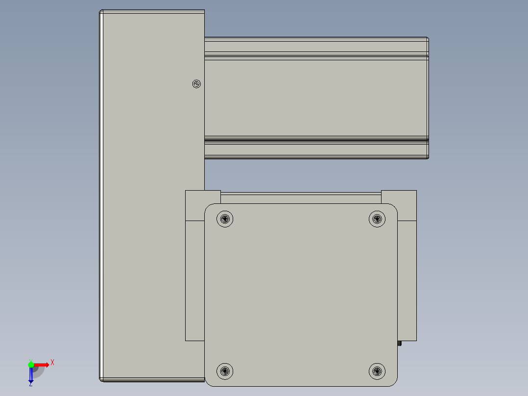 欧规系列-GB8-L96-S750-BLU-P40-MS3俯视图