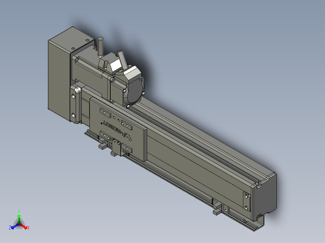 威洛博VT5-S160-BR-P10正等轴测图