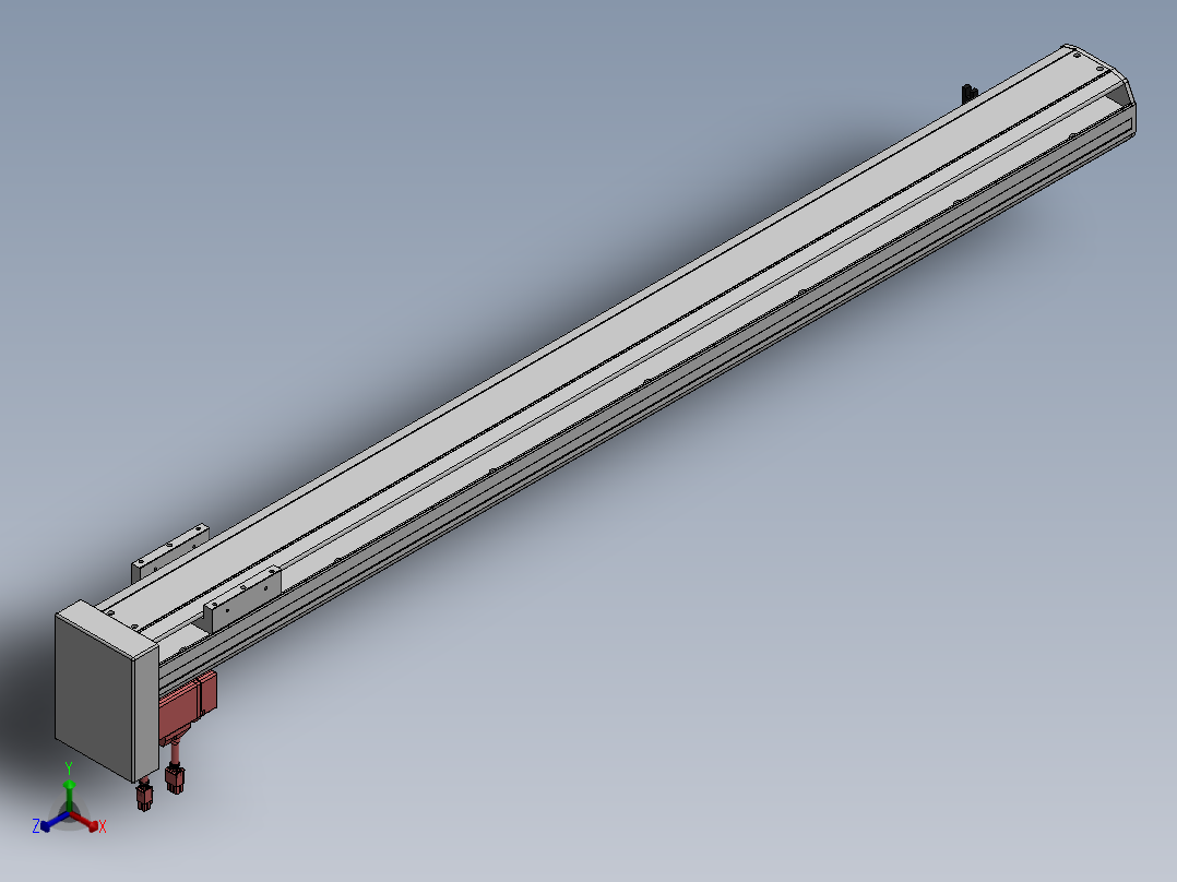 精密模组MY120-T10-1050L-BM-P20B-C4-C正等轴测图