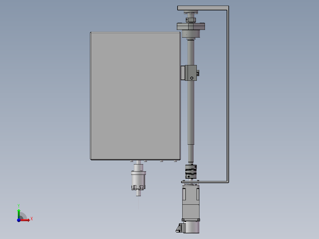 针灸机器人末端执行器前视图
