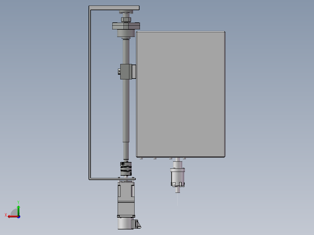 针灸机器人末端执行器后视图