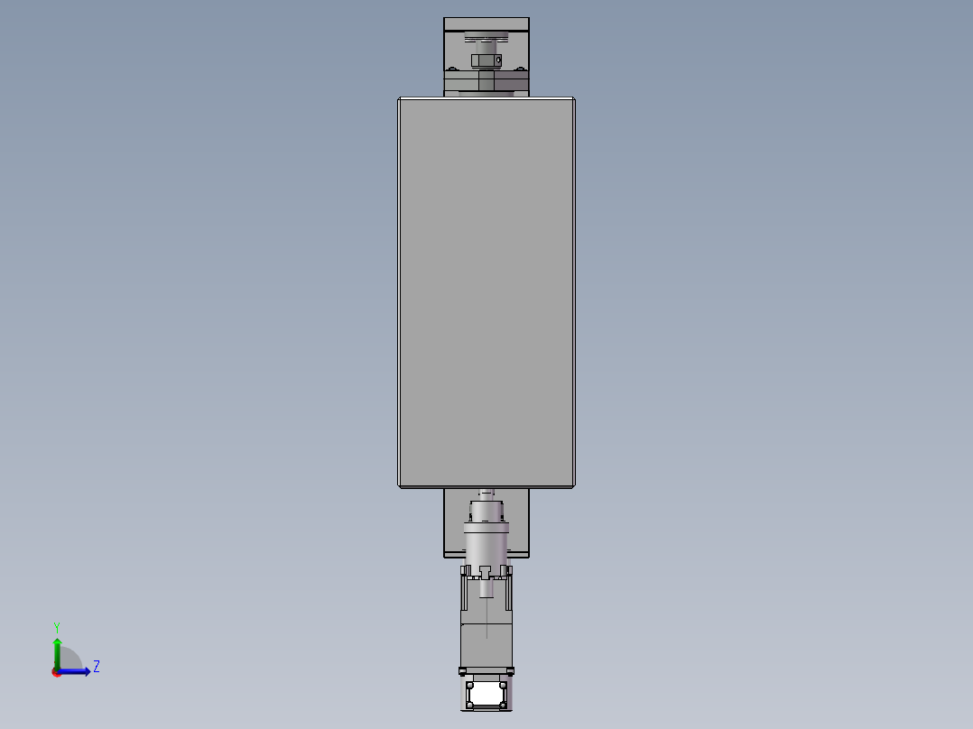 针灸机器人末端执行器左视图