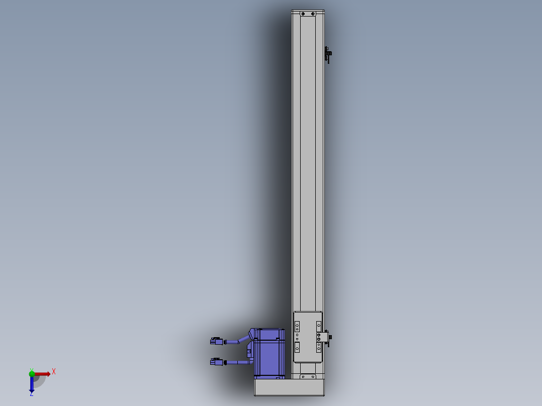 精密模组MY60-T10-550L-BR-P20B-C4-C俯视图