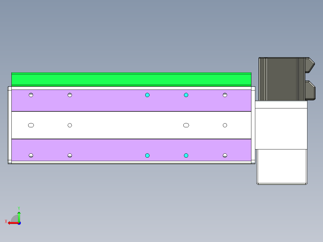 威洛博VBF10-L45-S100-BLU-P40-C4后视图