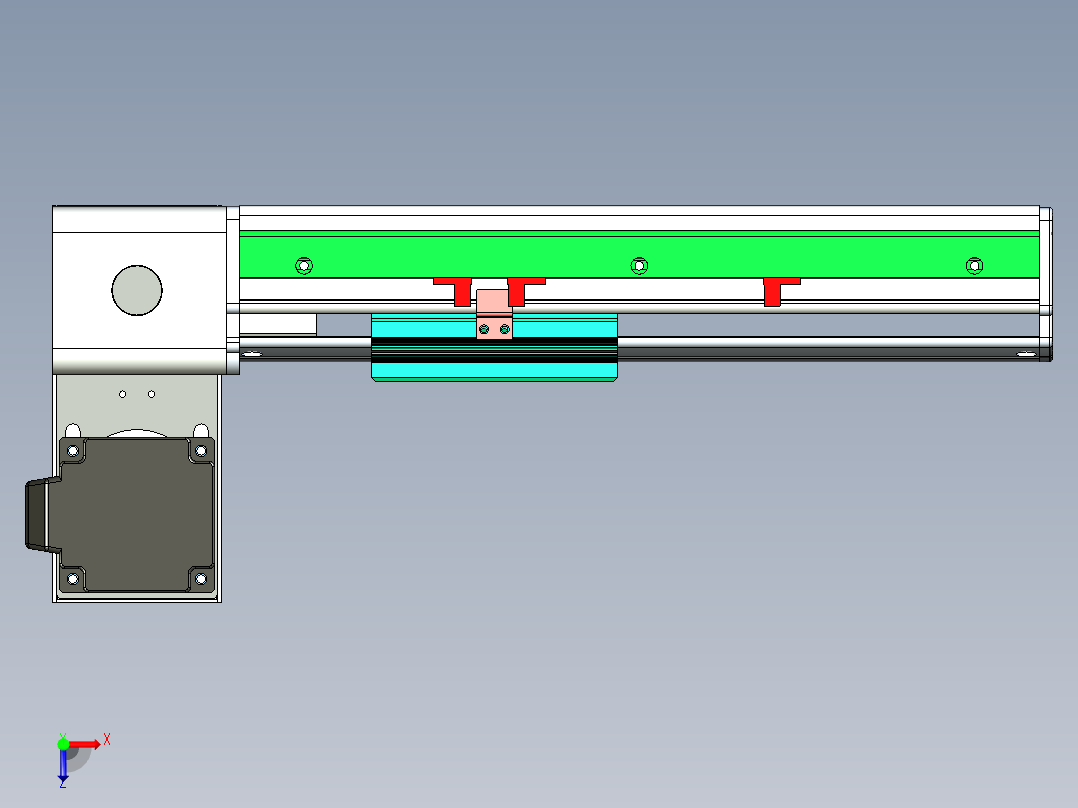 威洛博VBF10-L45-S100-BLU-P40-C4俯视图