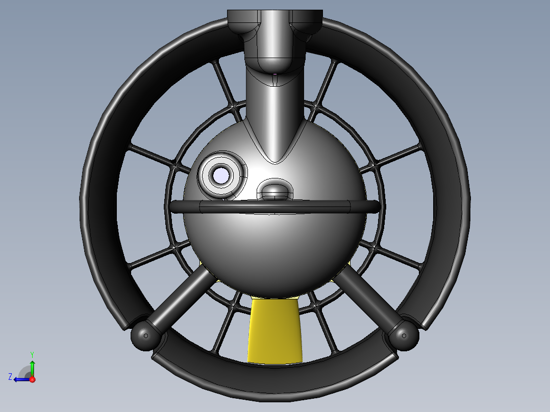 船舶推进器右视图