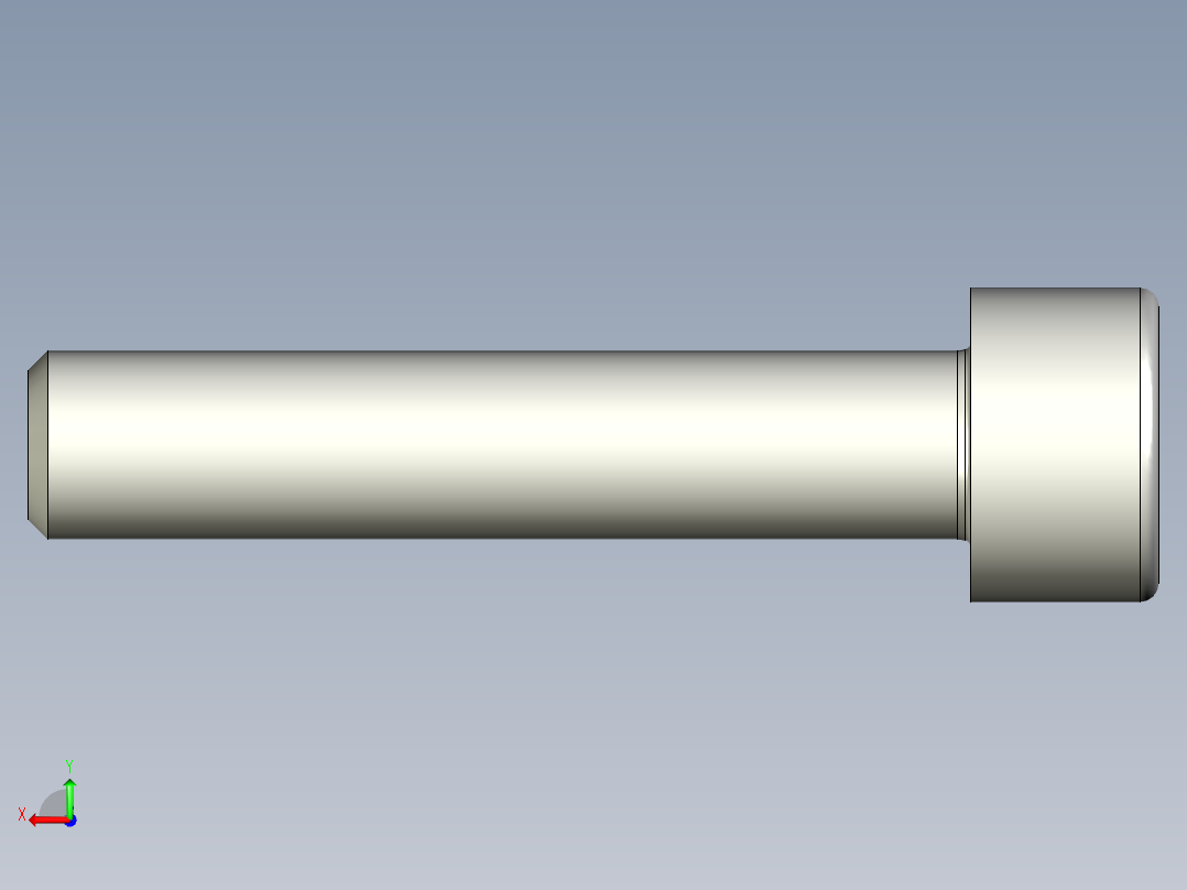 螺钉-DIN_912-M6x30.stp后视图