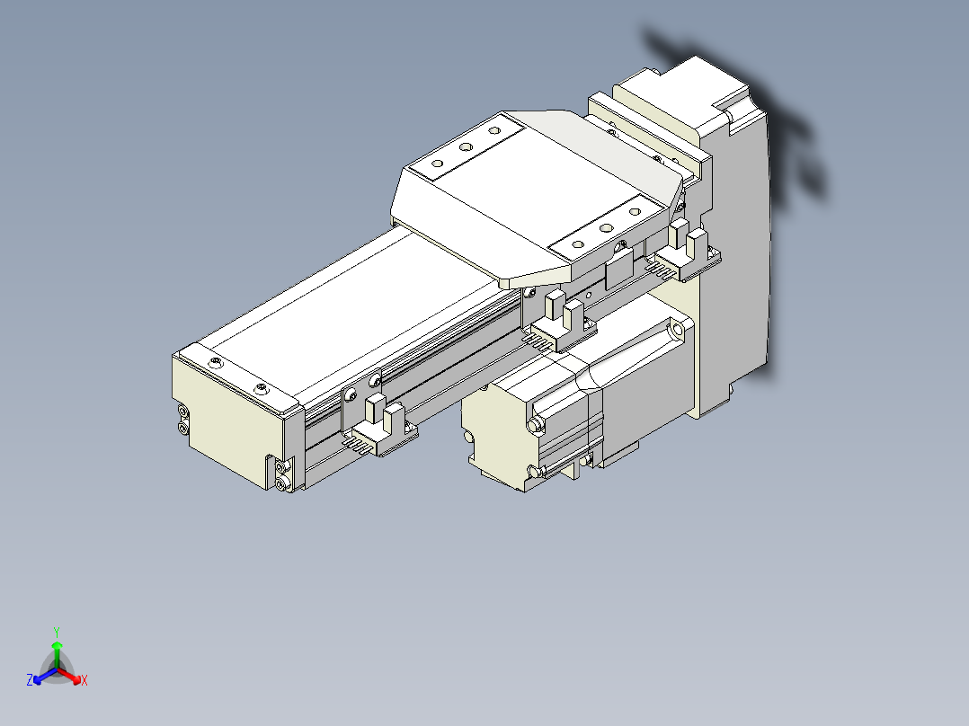 钢基模组-TPA-KCR-6005C-200A1-MP-H1S2正等轴测图