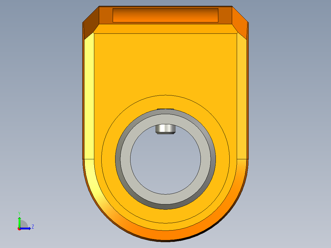 位置顯示器(DD51)(AN)-3D多系列多零件图纸模型左视图