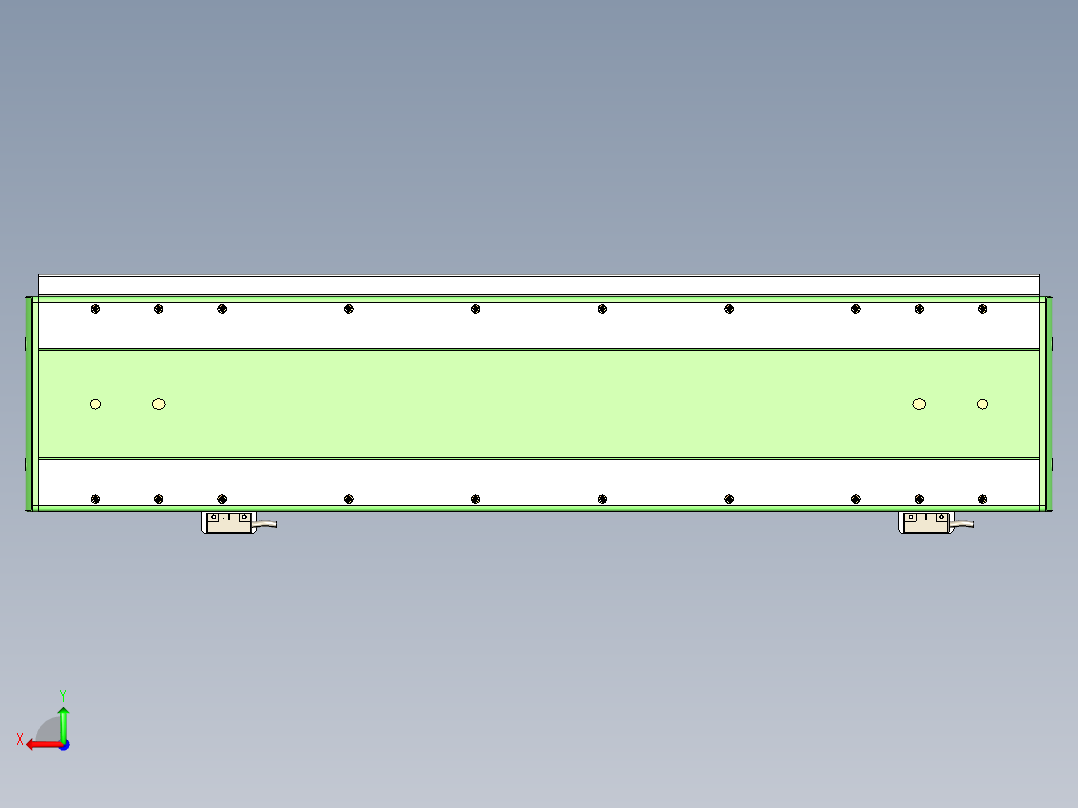 威洛博LC系列3d模型模组2LC17E2Y-S300后视图