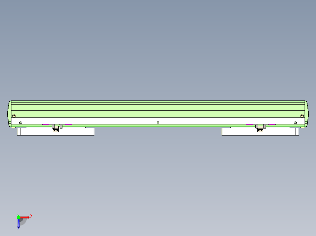 威洛博LC系列3d模型模组2LC17E2Y-S300俯视图