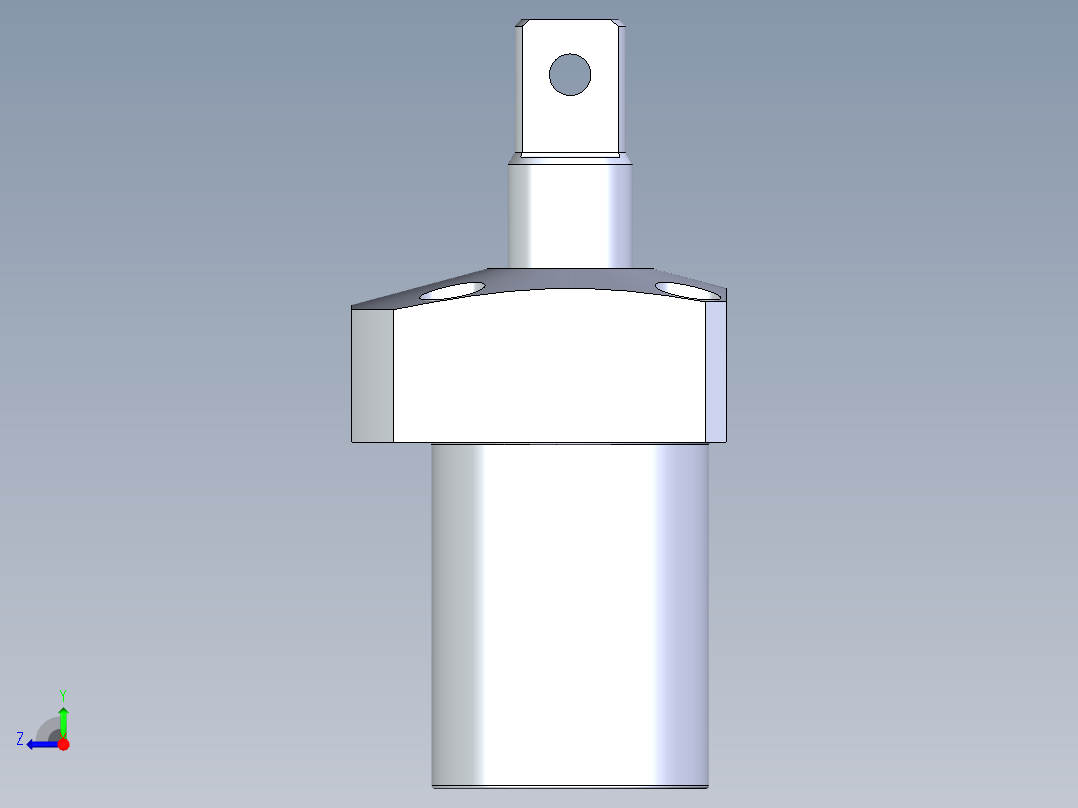 KOSMEKLT0400-Sx-P多系列多零件图纸模型多系列多零件图纸模型右视图