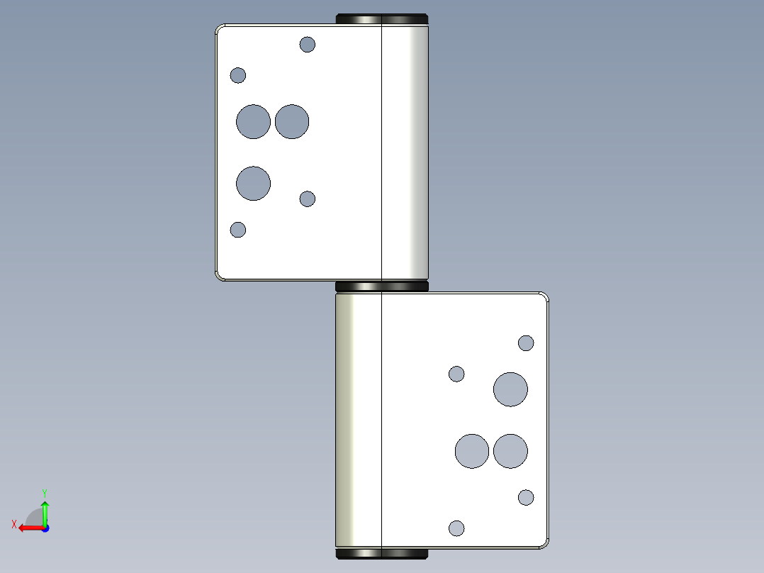 型材-KJN 8-8 SLOT REMOVABLE HINGE 3842544552后视图