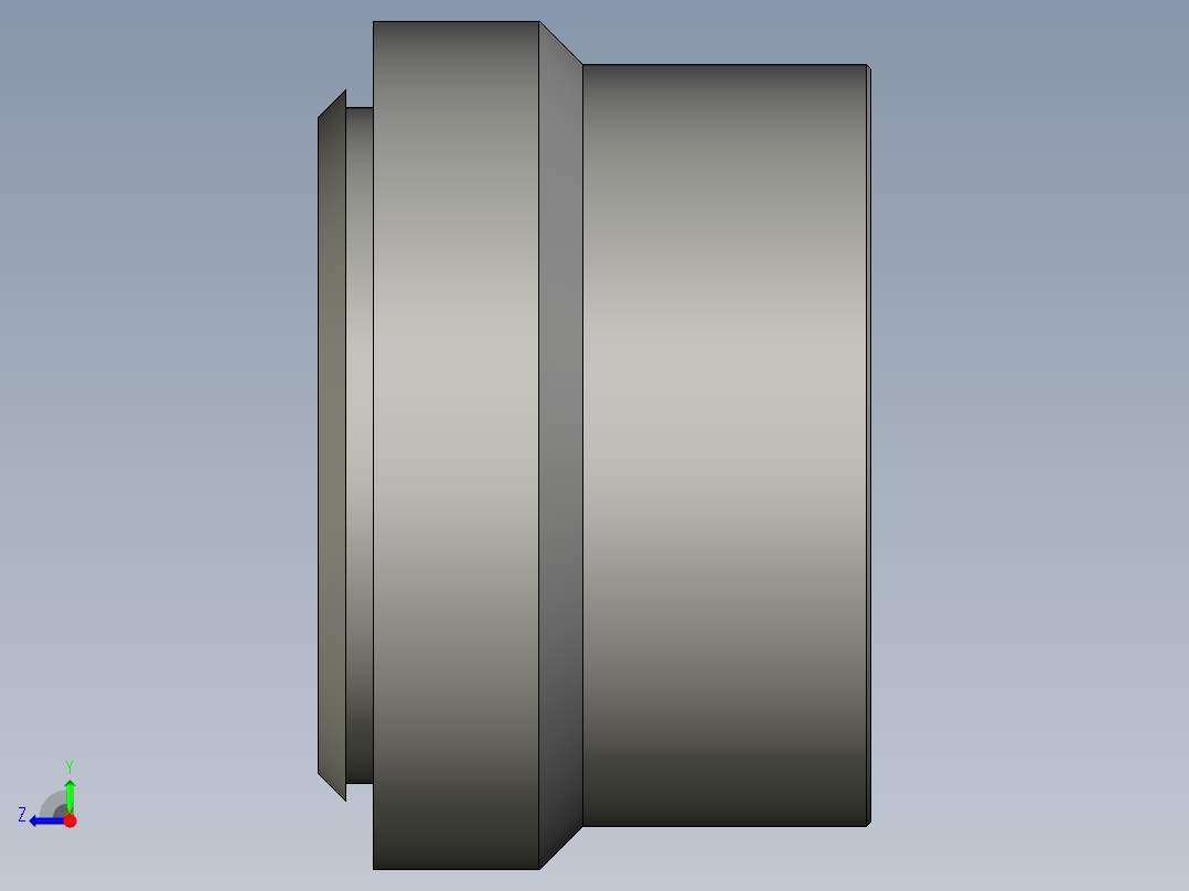 卡套式工业通用硬管接头8_tu-s右视图