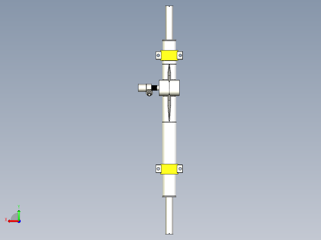 赛车转向架后视图