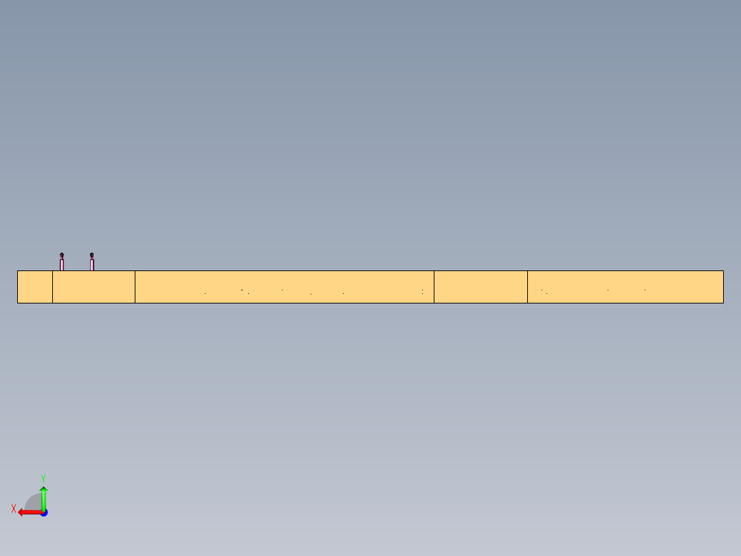 机械制造厂机械加工车间产线后视图