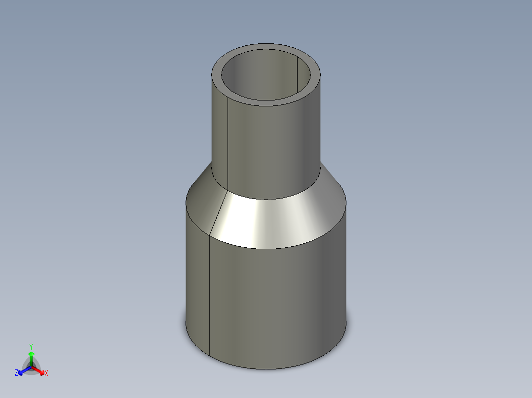 套管正等轴测图
