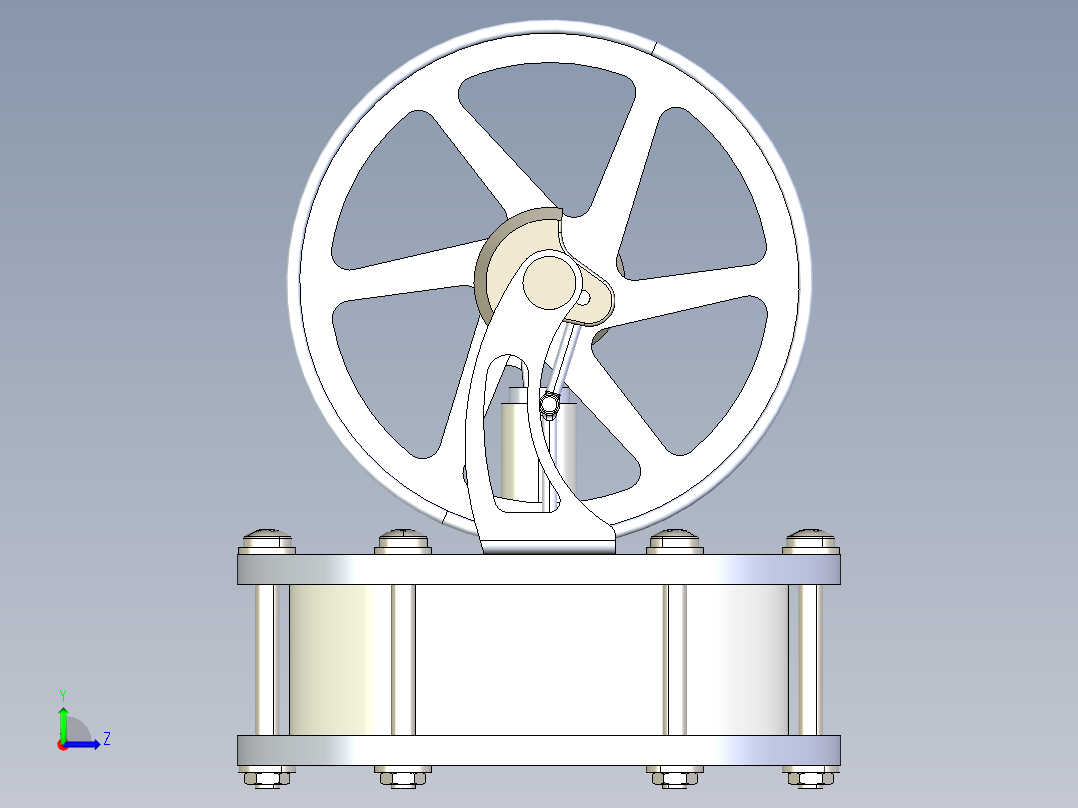 发动机 (97)左视图