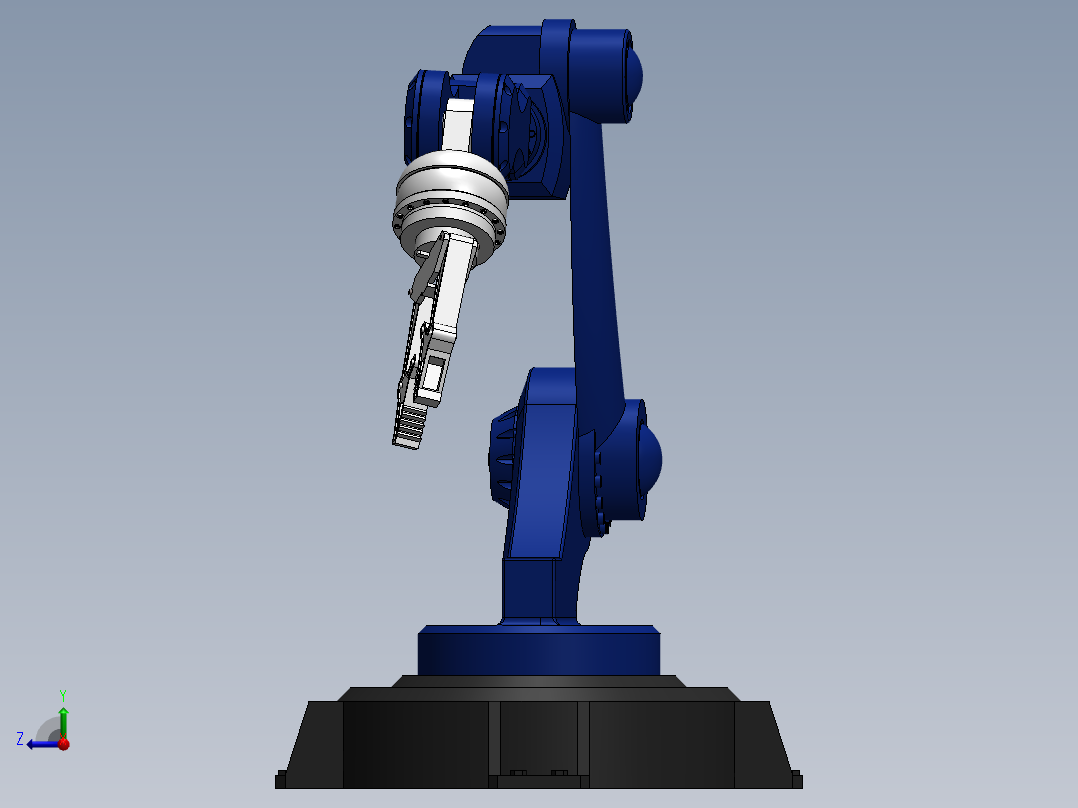 机械臂机械手右视图