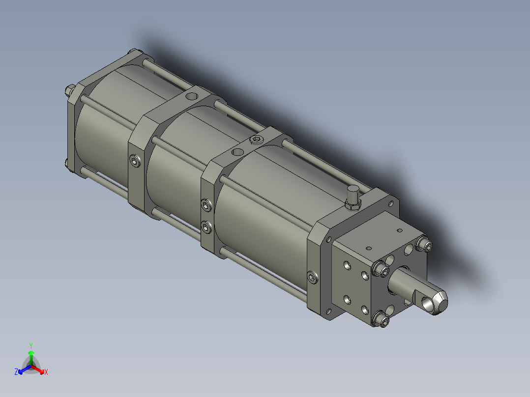 <span style='color: red'>CAtia</span>建模<span style='color: red'>的</span>气缸3D模型