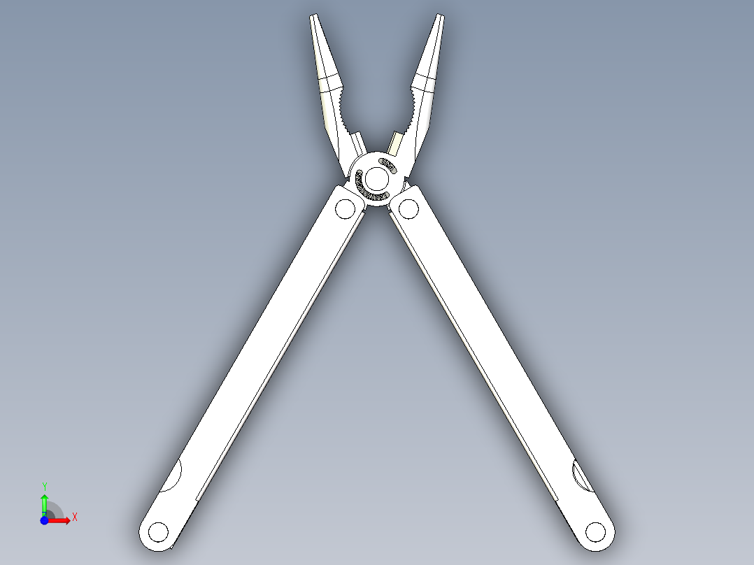 钳子 (11)前视图