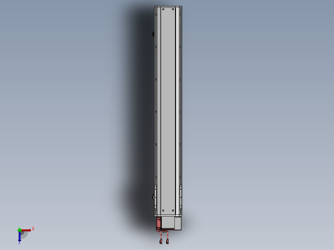 精密模组MT170-L125-1000-RD-M75-C4俯视图