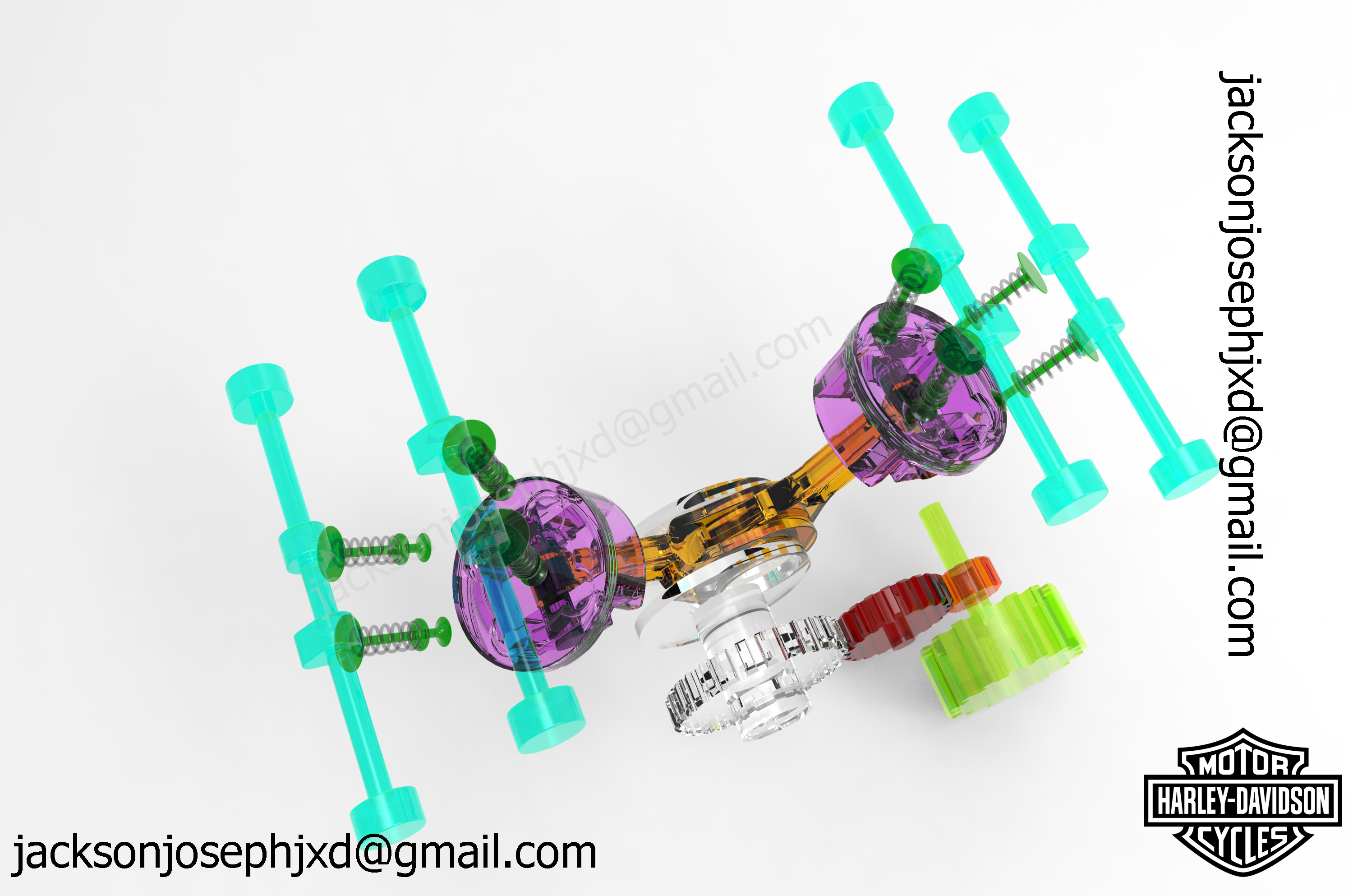 哈雷戴维森 V ROD 发动机
