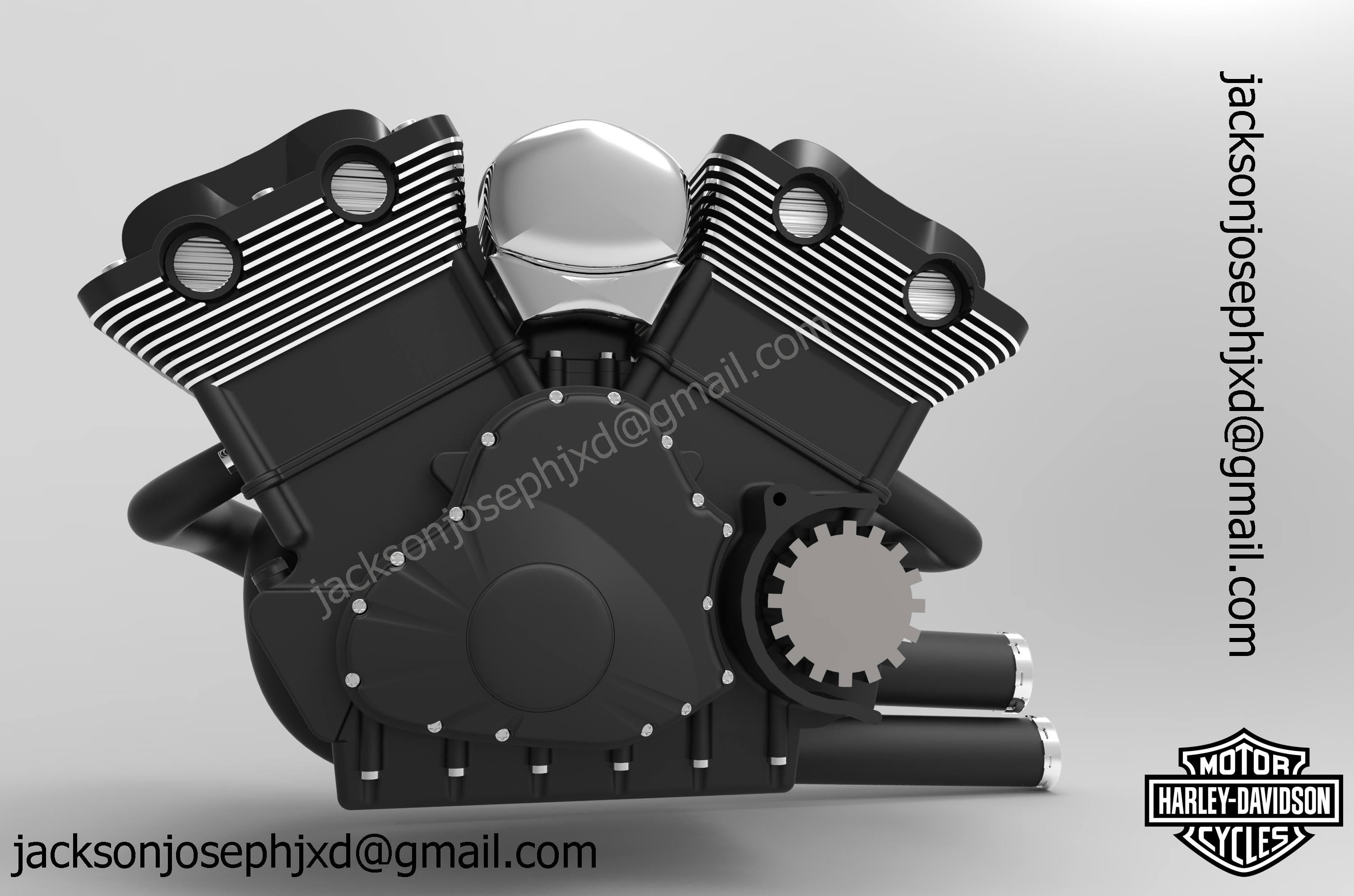 哈雷戴维森 V ROD 发动机