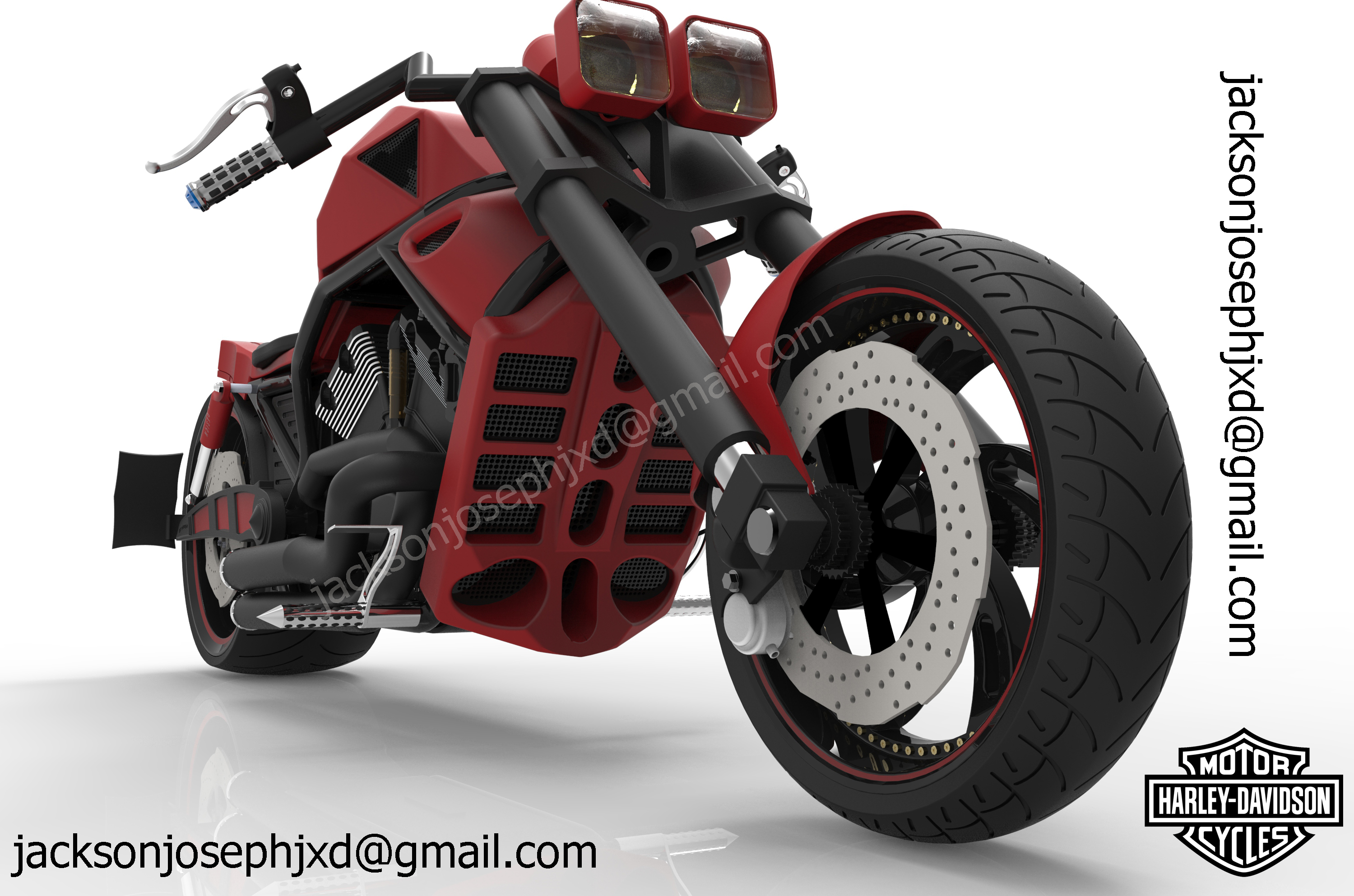 哈雷戴维森 V ROD 发动机